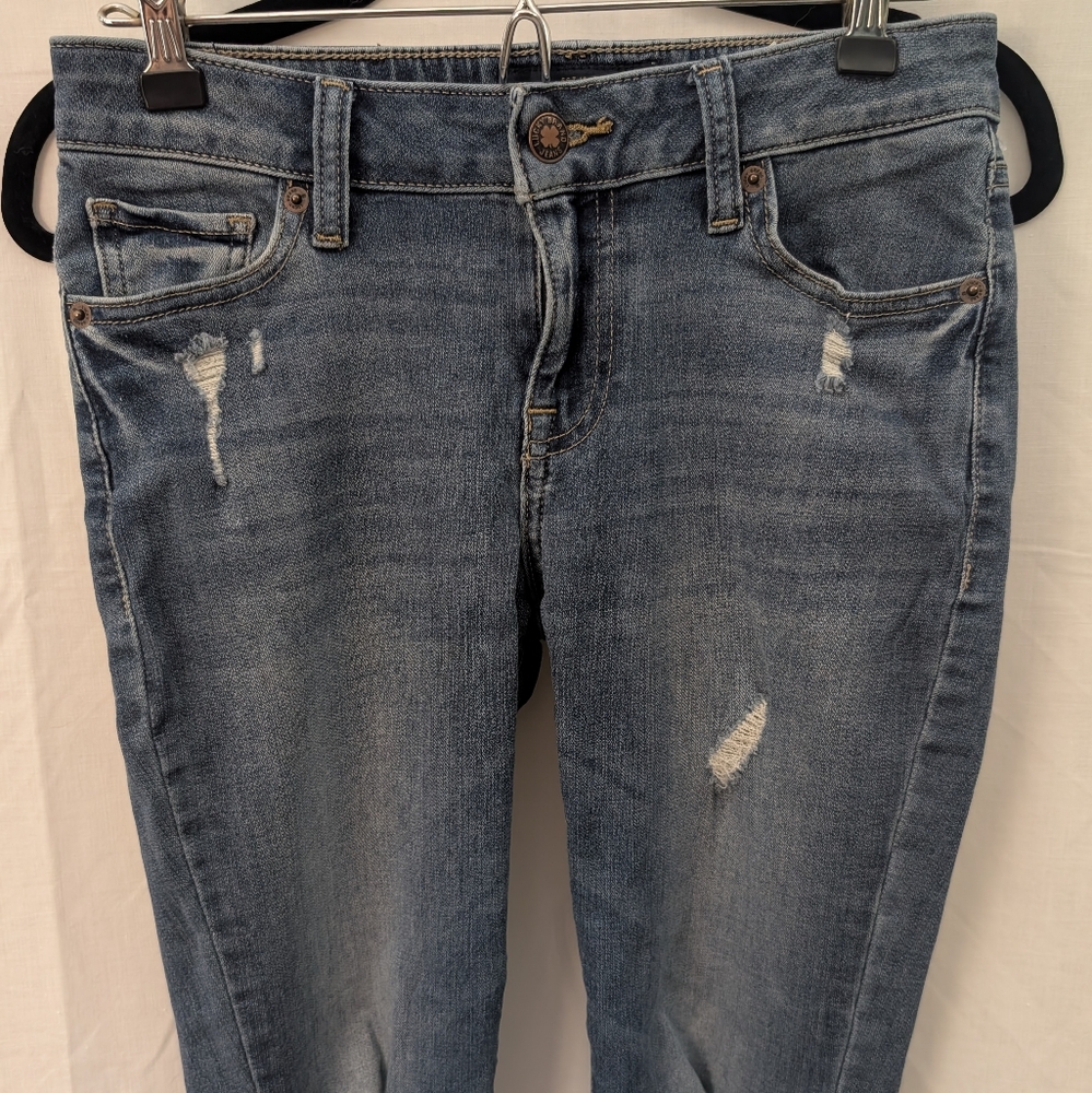 Lucky Brand Lolita Super Skinny Distressed Jeans, Size 0/25 - Picture 2 of 14